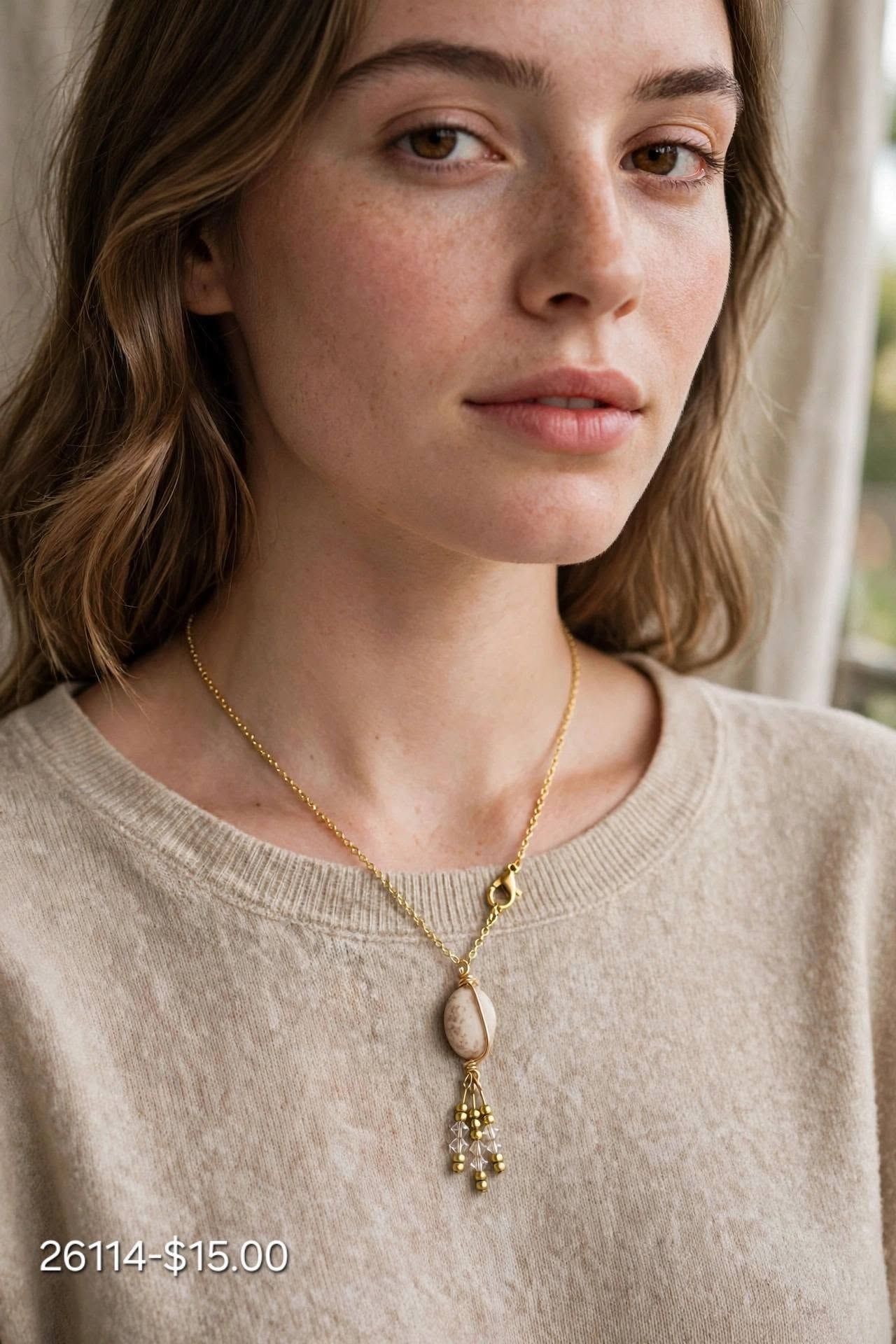 Sapphire Pendant Necklace