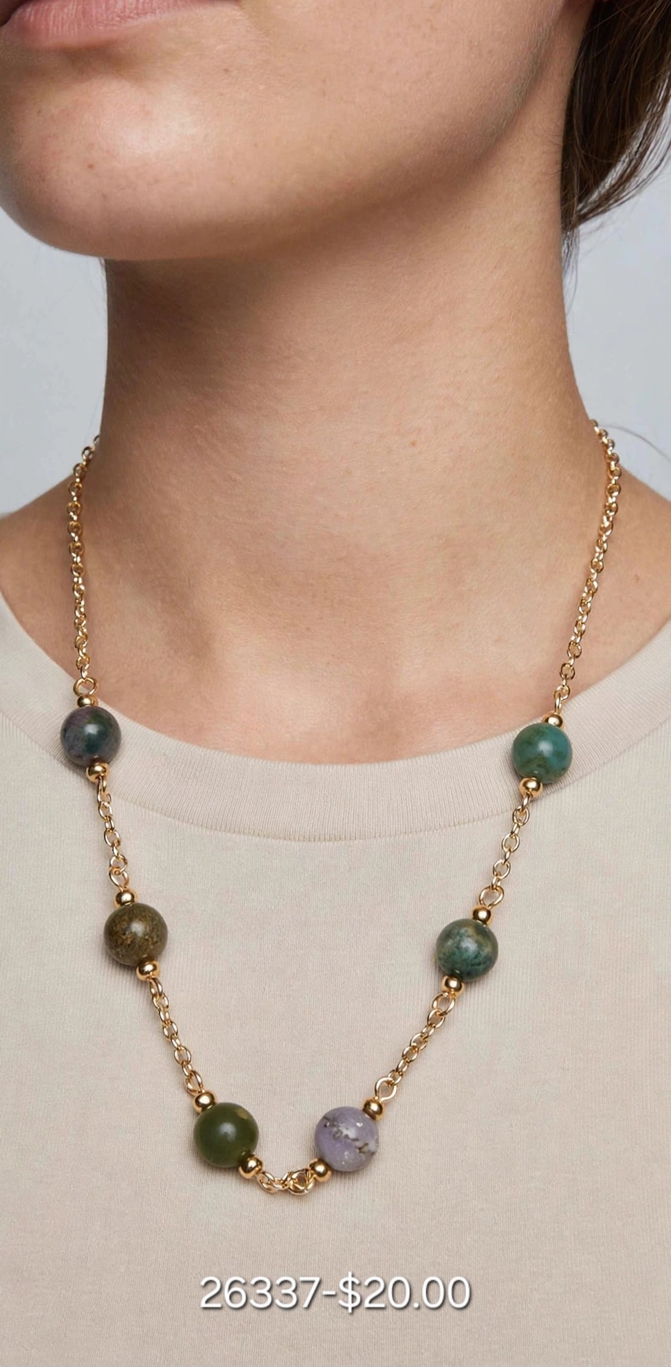 Gold Coin Pendant