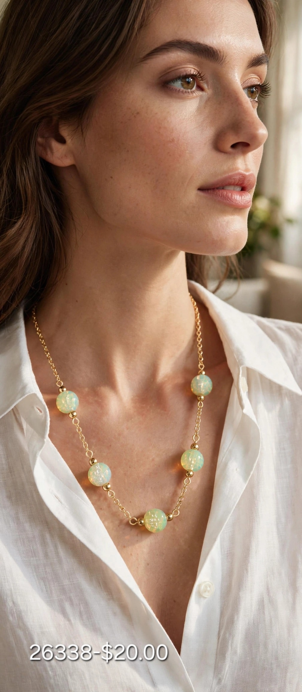 Ruby Pendant Necklace